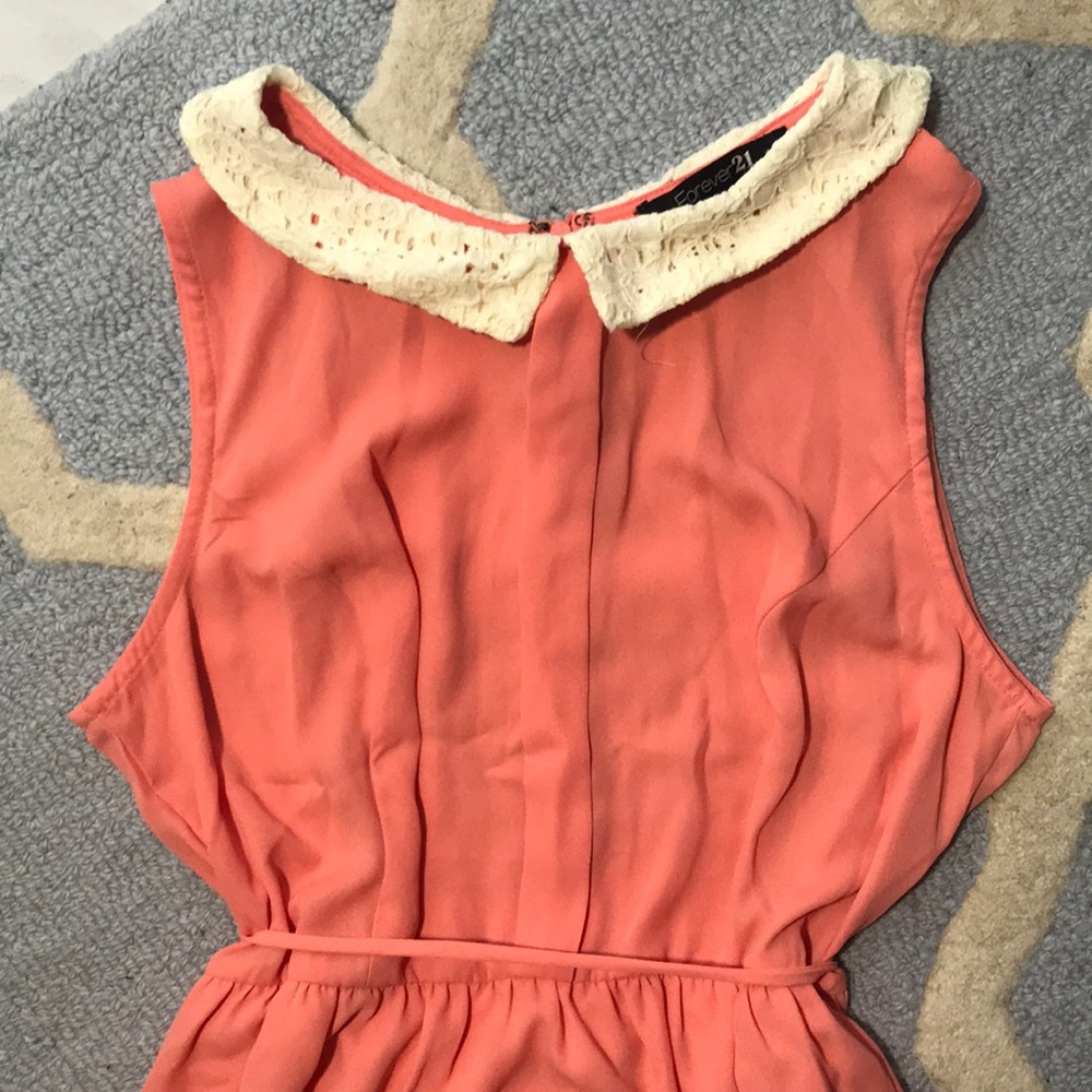 Salmon Forever 21 Dress